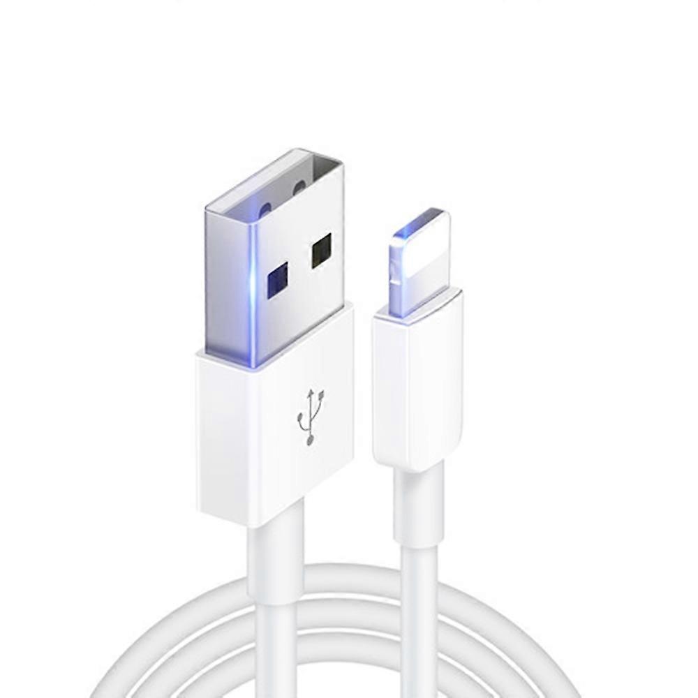 2m 3A USB to 8 Pin Fast Charging Data Cable