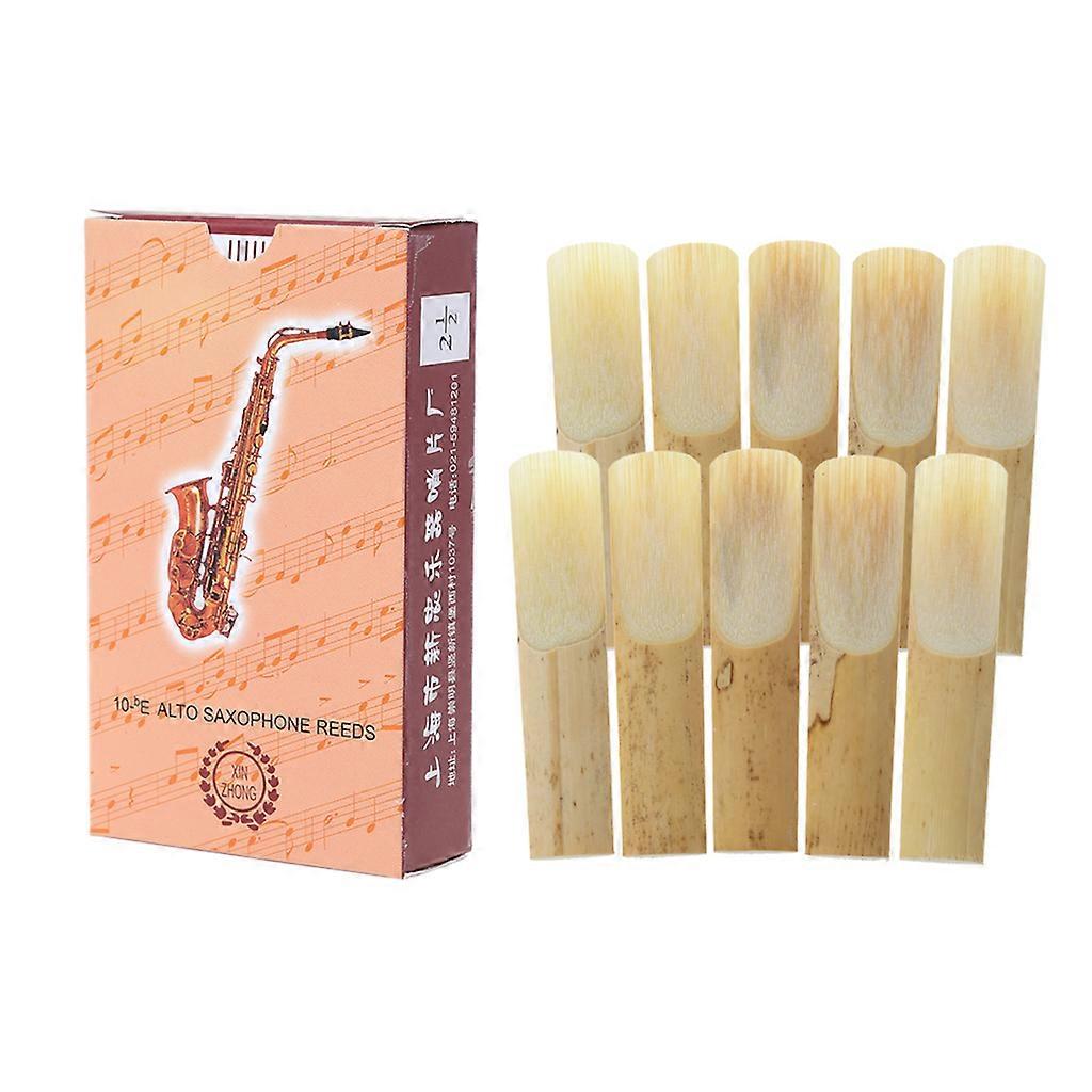10Pcs Anches Dureté 2.0 2.5 3.0 Sax Anches Instruments à vent Pièces Accessoire