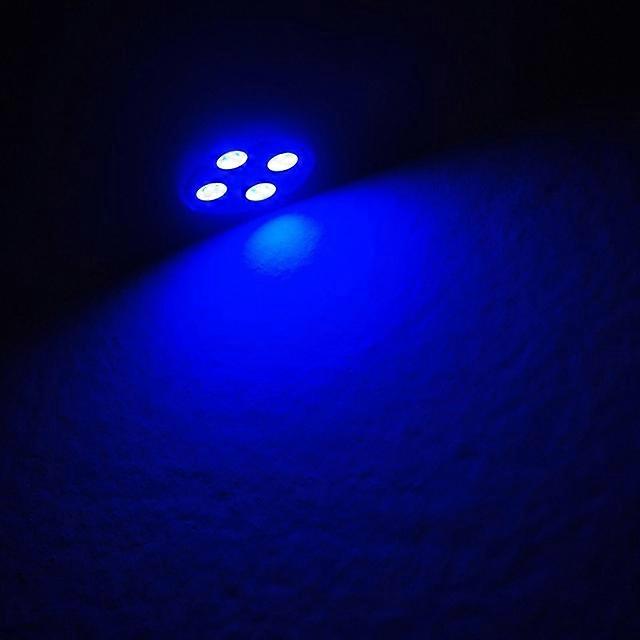 10Pcs T10 4SMD 1210 Super Bright LED Bulbs Car Panel Gauge Speed Dash Lamp Wedge Dashboard Instrument Cluster Interior Lights