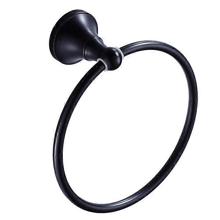 Dww - A black napkin ring