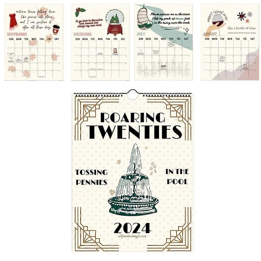 Paper 2024 Roaring Twenties Calendar
