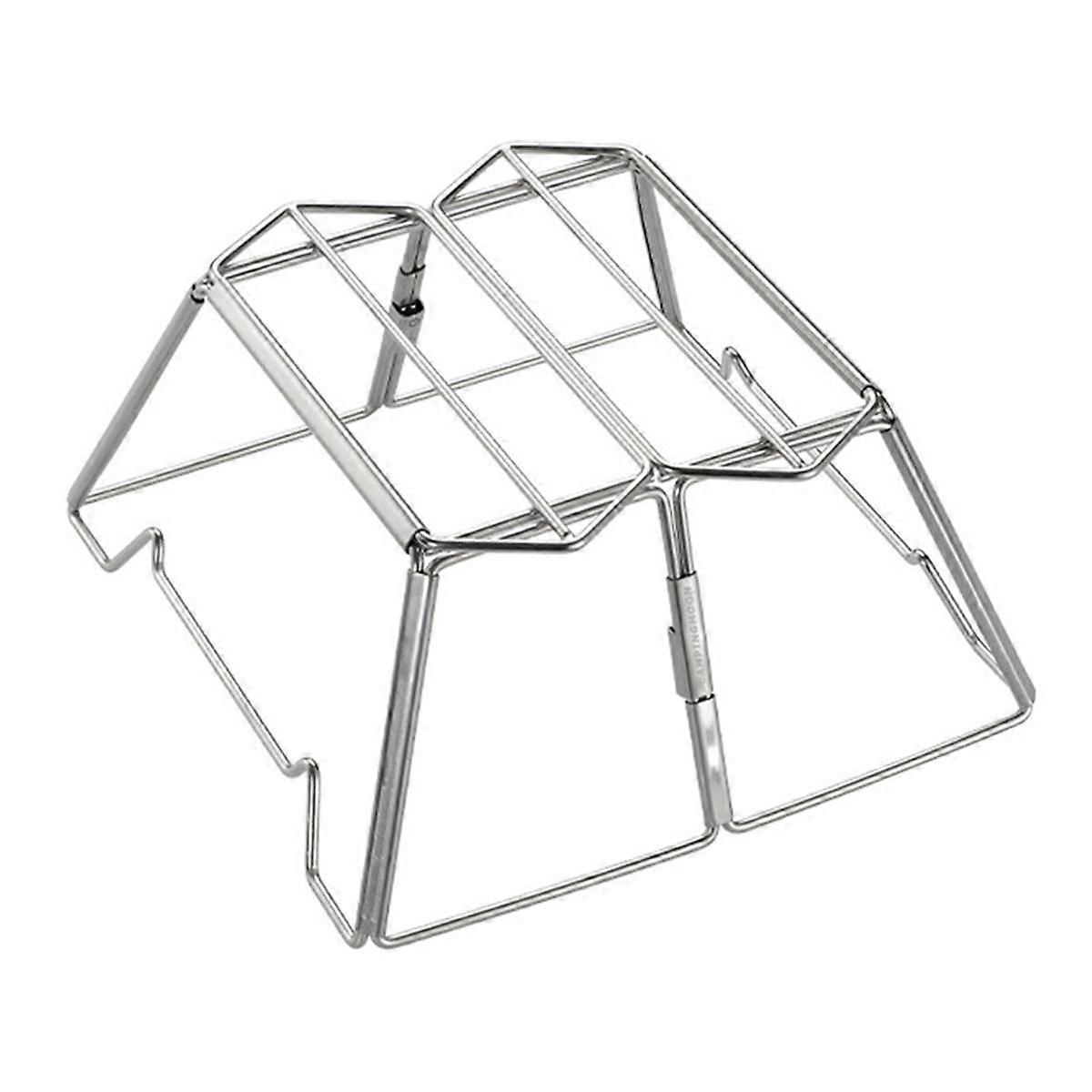 حفرة حريق شبكية قابلة للطي في الهواء الطلق حفرة حريق التخييم انهيار شبكة الصلب موقف النار لتدفئة الفناء الخلفي للحديقة ، م