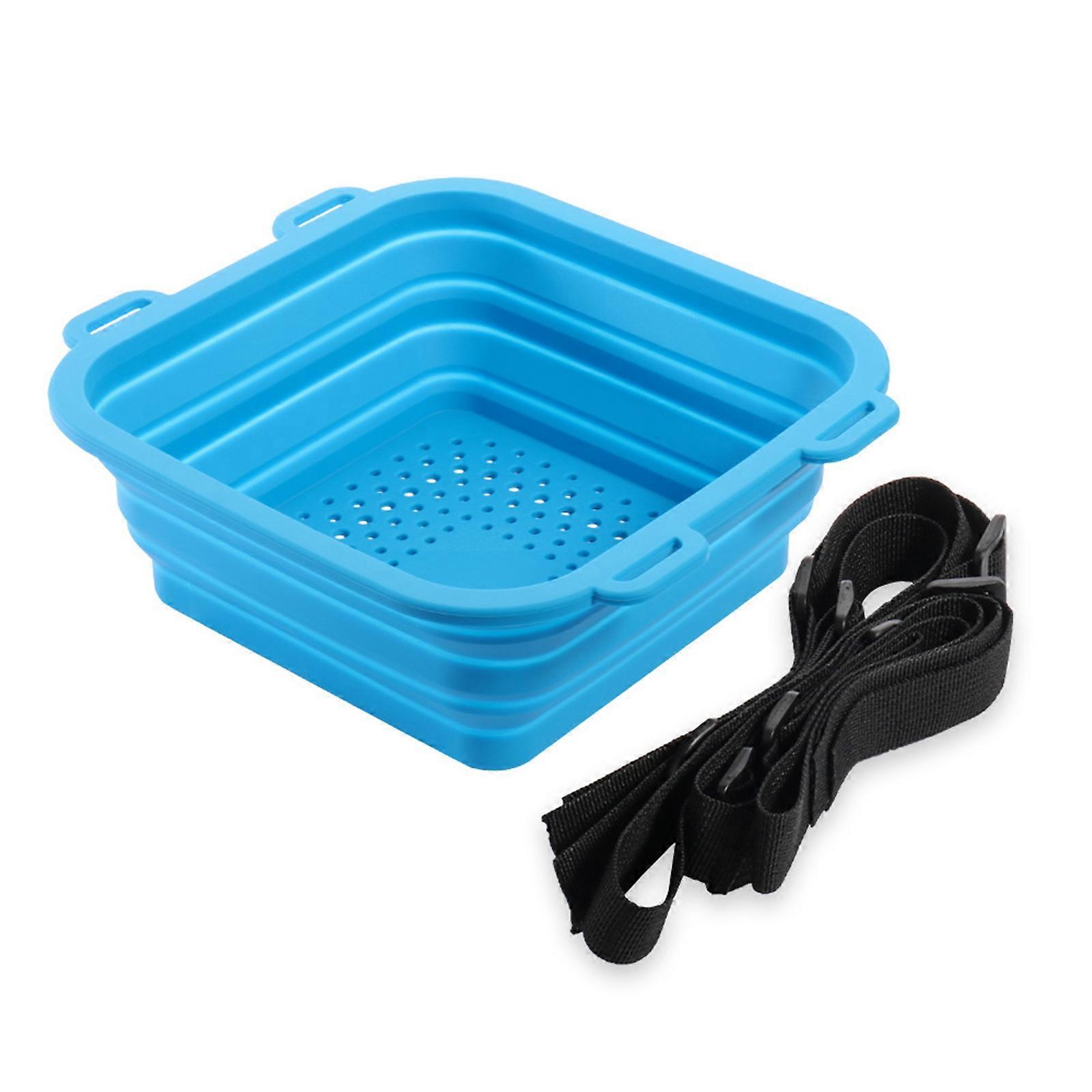 Refroidissement rapide Portable Ice Bath Barrel Seau pliable en silicone pour le bain