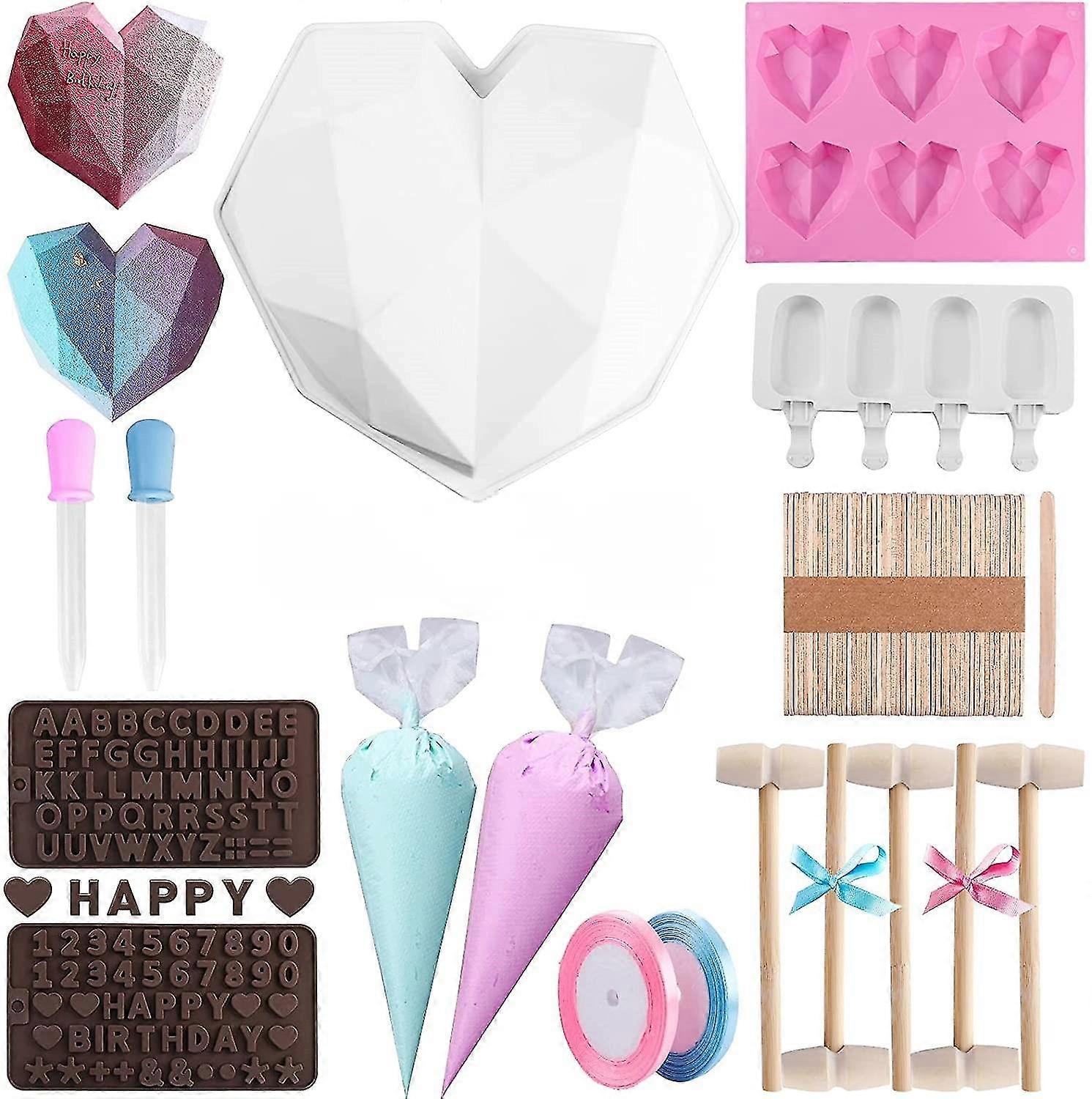 S Day Molds For Chocolate 114pc