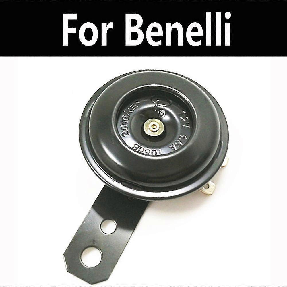 Electric Horn Kit Signal Speaker Waterproof Round Loud Horn For Benelli TNT125 TNT135 bn600 TRK502 TRK502X Leoncino 500