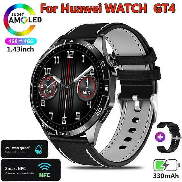 Watch GT4 For Huawei Smart Watch Adult GPS Tracker 1.43 Inch 466*466 HD Screen Always Display Bluetooth Call Smartwatch New