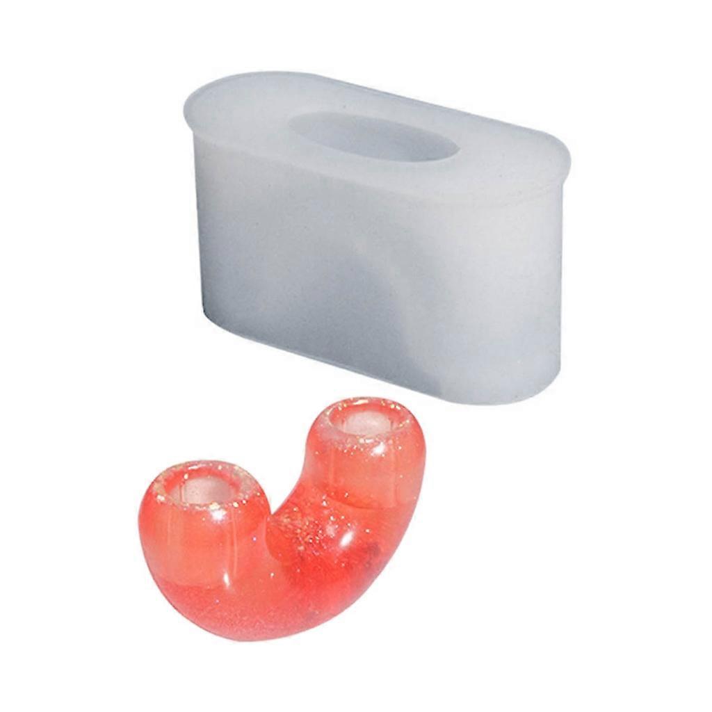 Epoxy Resin Plaster Casting Mould Tabletop Ornament Silicone Candlestick Molds