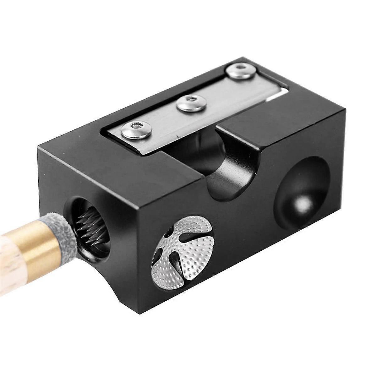 8-in-1 Multifunktionales Billard-Pool-Queue-Spitzen-Werkzeug Snooker-Reparatur-Tipps Queue-Shaper-Schneiden mit Nadelstich-Billard-Teilen