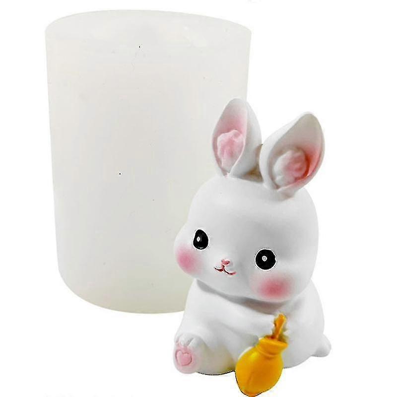 3d Bunny Mold Silic Dessert Ba C Chocolate Ice Cream Mould Cake Rat