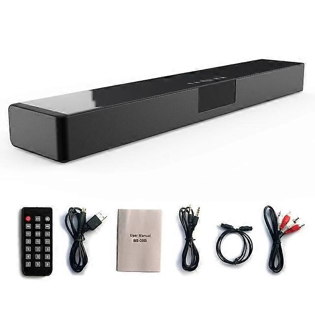 Home Theater Sound Bar TV Echo Wall Wireless Bluetooth Speaker Subwoofer 4D Stereo with Wireless Charging Function caixa de som