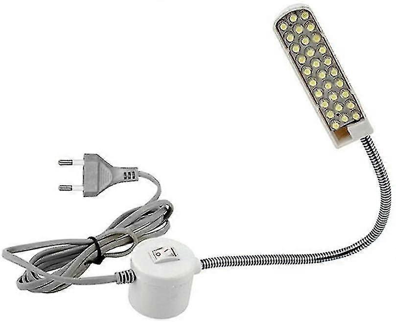 Sewing Machine Lamp Led Magnetic Mounting Base Gooseneck Arm 30 Leds