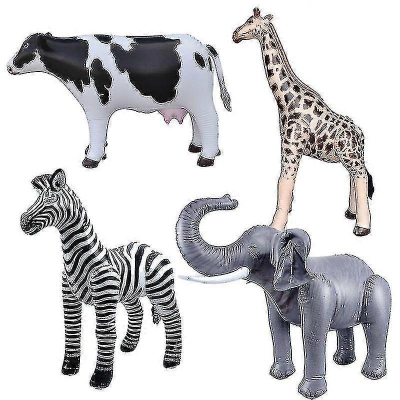 Pvc Inflatable Giraffe Giant Balloon Easter Rabbit Animals Elephant Kids Gift
