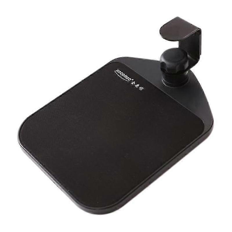 Rotatable Fixed Mouse Pad, Mouse Tray Accessory, Wrist Mouse Pad, Computer Hand Stretcher, Black - MXBC