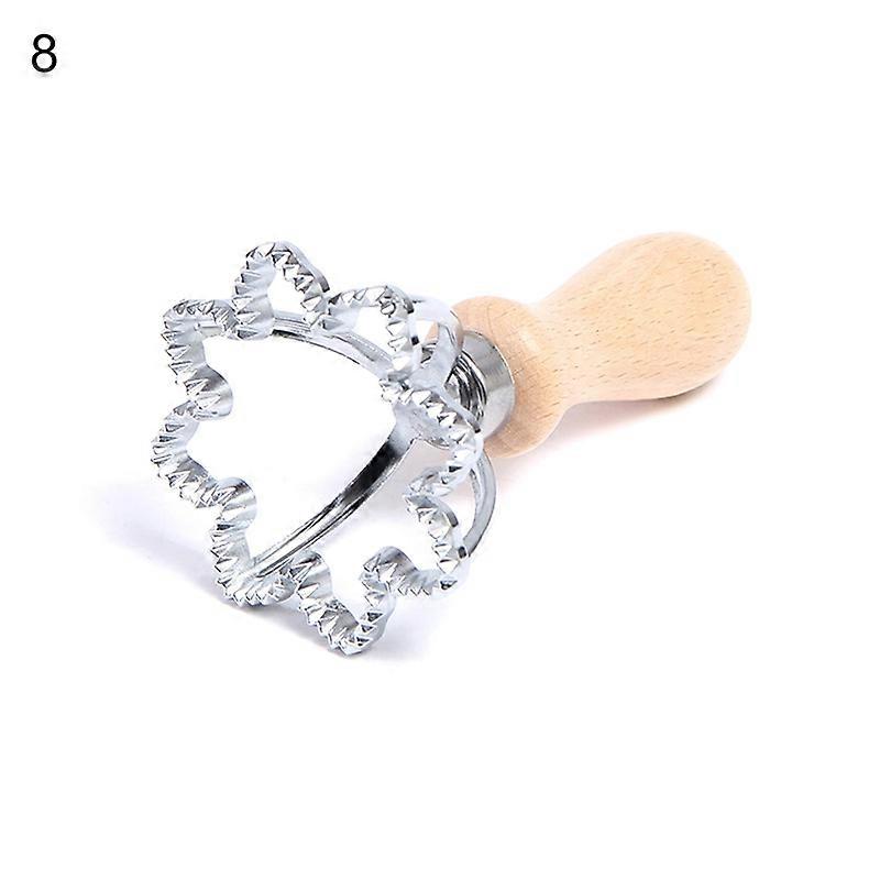 Dumpling Edge Mold Bord cannelé Multi-fonction Alliage De Zinc Robuste Dumpling Ravioli Cutter Stamp pour la cuisine