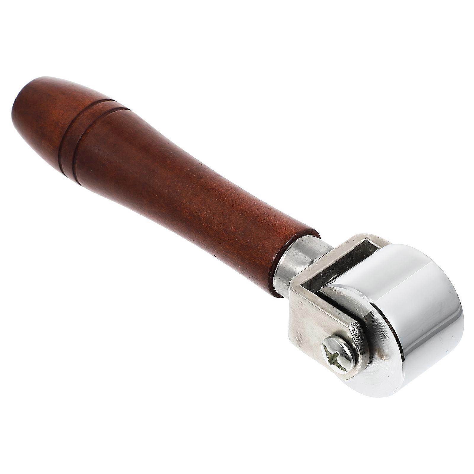 Golv Roller Platen Verktyg Läder Mjukare Vinyl Plank Golv Roller Läder Press Roller Läder Creaser Tool