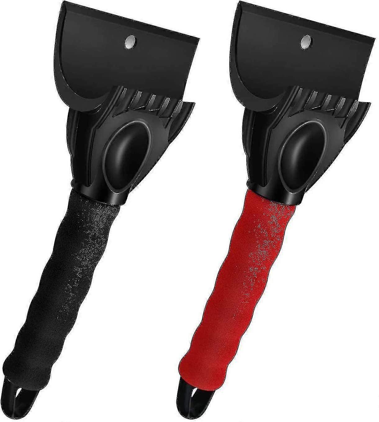 2 Pieces Professional Ice Scraper, Durable And Stable Snow Shovel Tool Windshiel