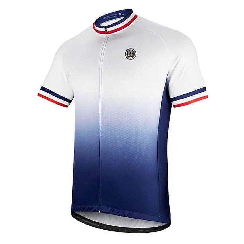 Summer cycling clothing men's short-sleeved thin road cycling sports top breathable mountain bike cycling sweatshirt