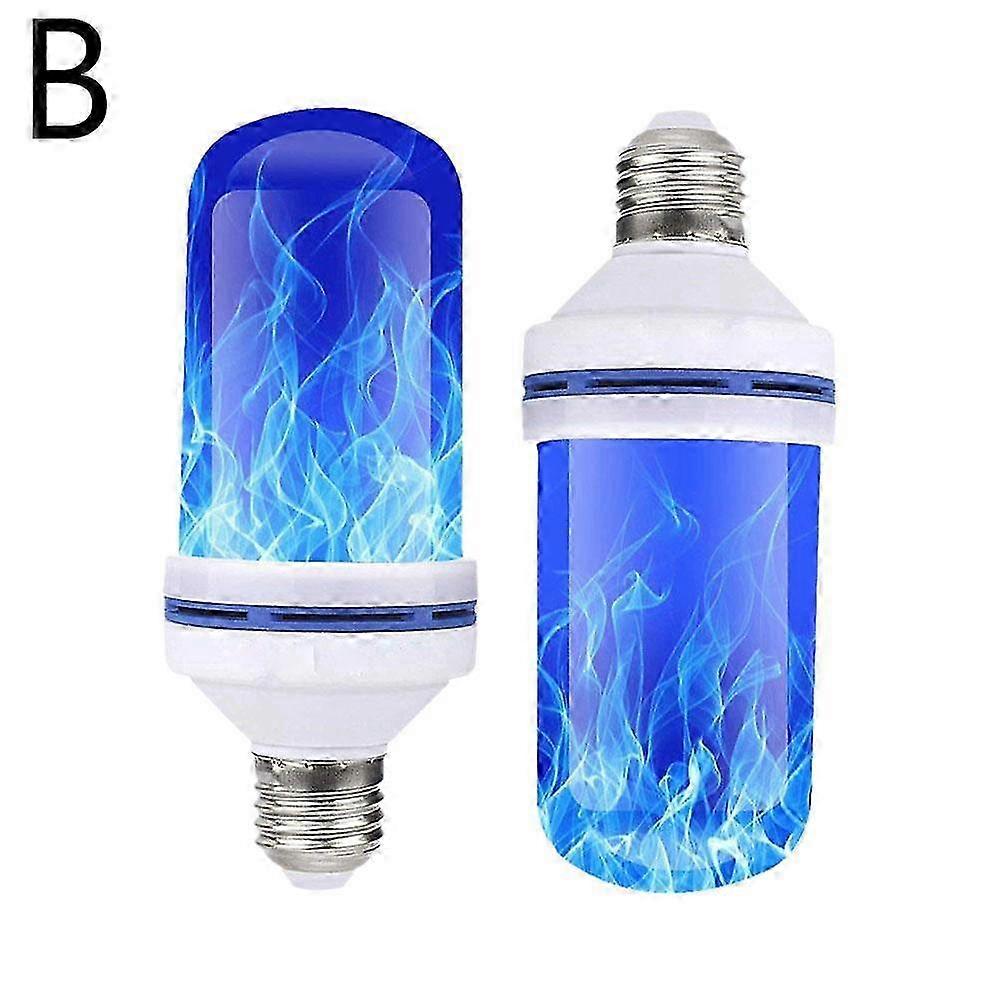 4x Flicker Flame Fire Effect E27 LED Simulated Light Bulb Warm White Decor Lamp
