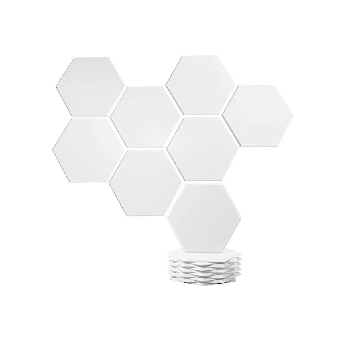 12 Pack of Hexagonal Acoustic Panels, 12 x 10x 0.4Inch for Soundproofing of Recording Studios, Offi