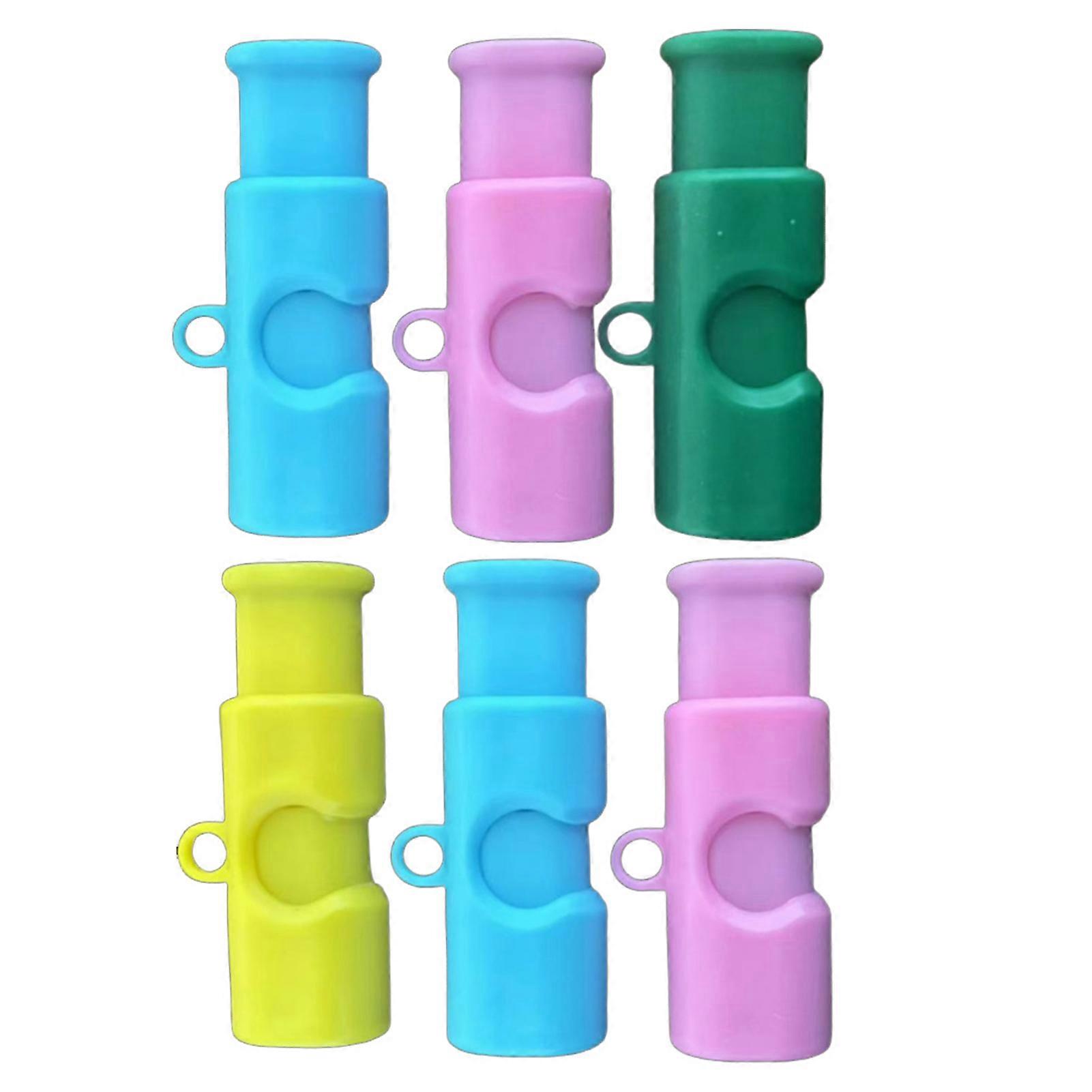 6Pcs Sealing Clip Set Food Bag Squeeze Clips Non-Slip Grip Food Fruit Bread Bag Clamp Easy to Use Lock Release Bread Bag Sealer