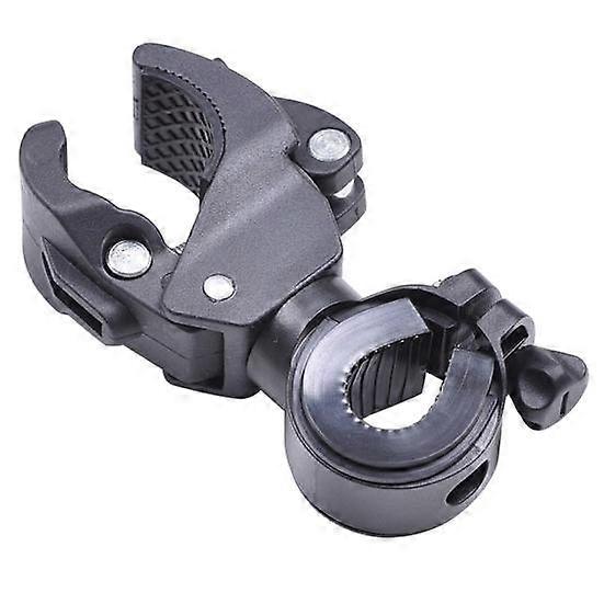Bike Torch Mount Quick Release 90 Degree Rotating Universal Bicycle Handlebar LED Flashlight Mount for Telescope