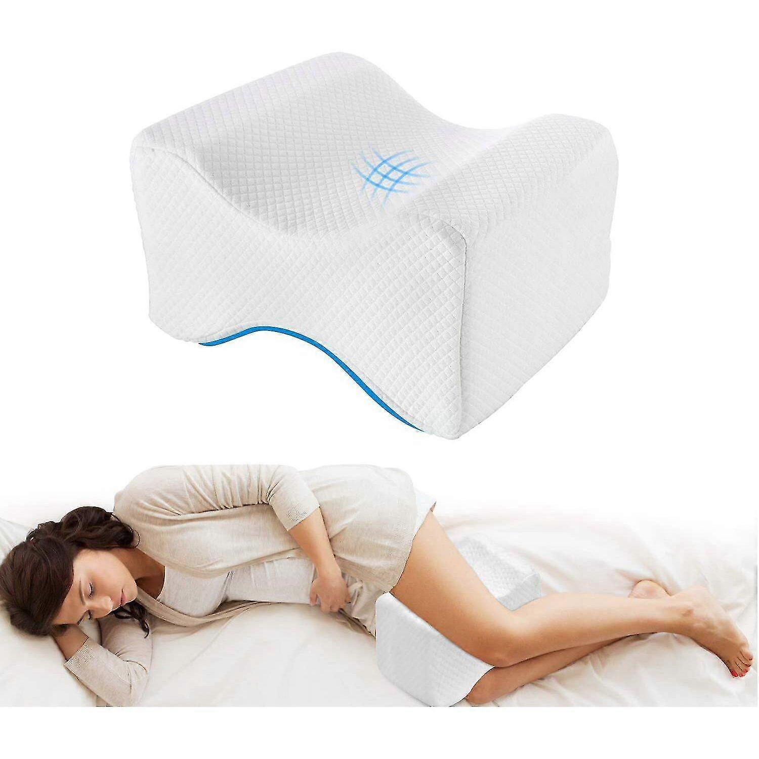 knee pillow for sleeping on side, leg pillow cushion