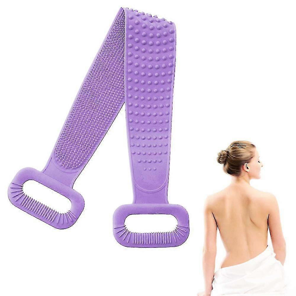 Silicone Shower Brush, Back Cleaning Brush, Suitable Compatible With Shower