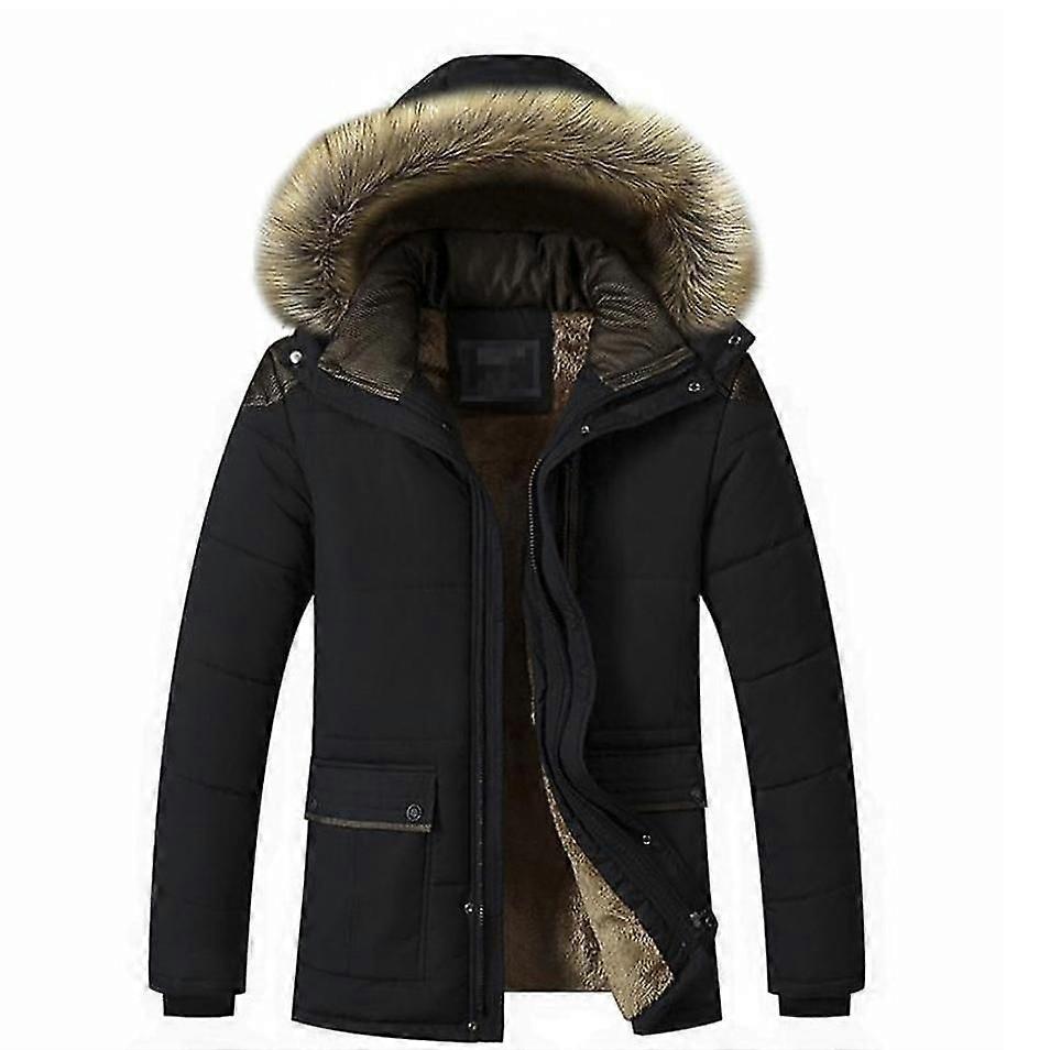 Men's Winter Puffer Jacket  with Hood