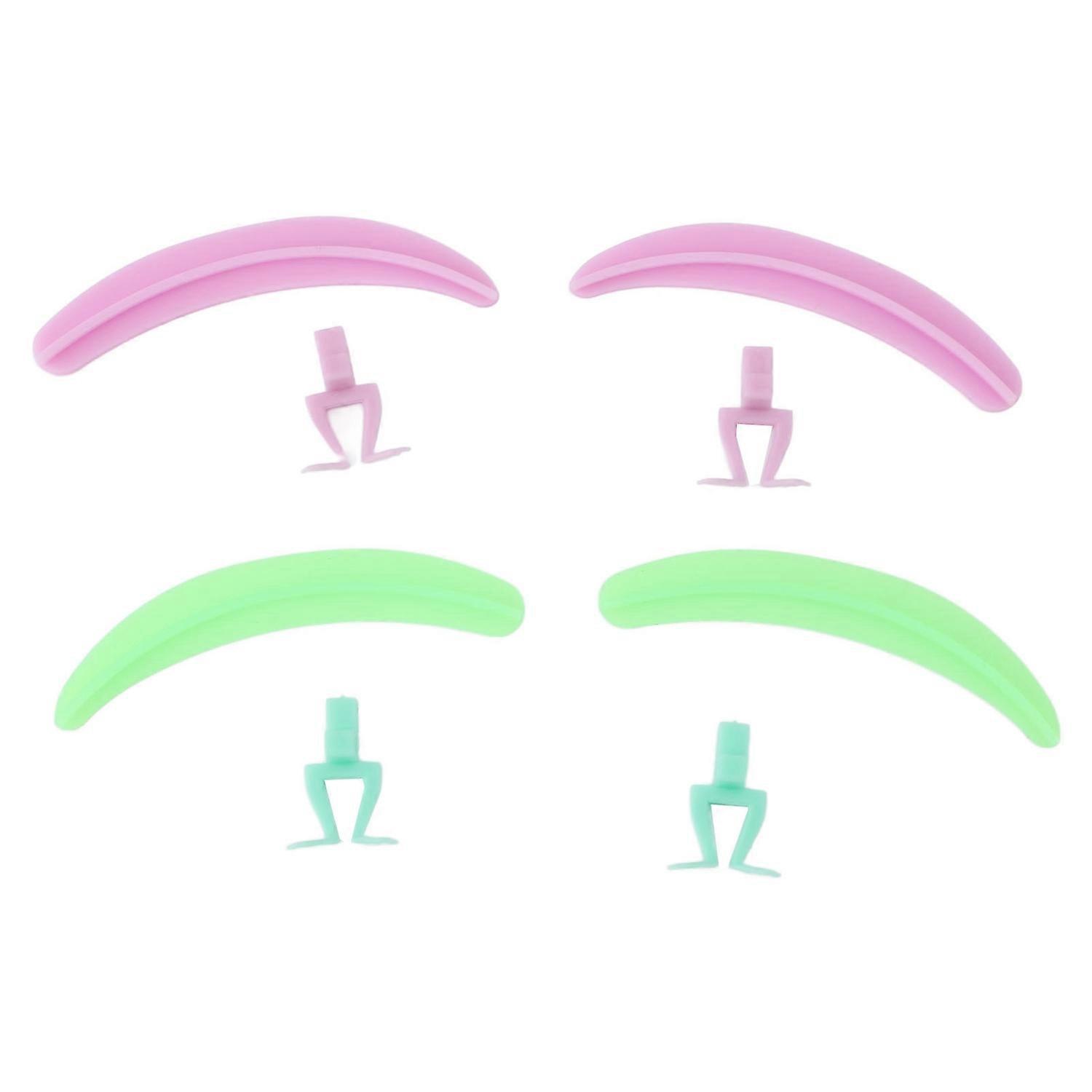 2 Set Lash Isolation Helper Silicone Pads Reusable Eyelash Separator for Lash Extension Makeup Tool 