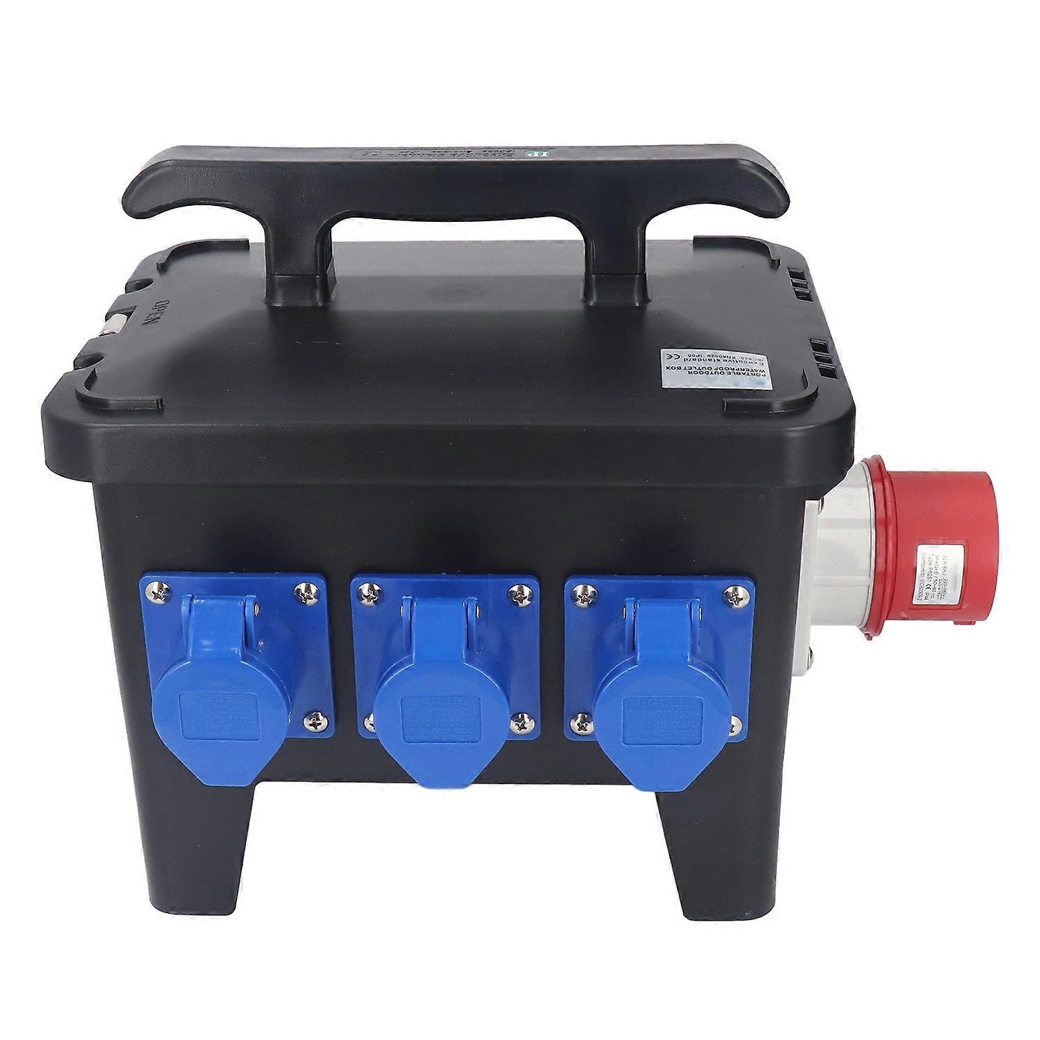 صندوق حماية التوزيع وحدة توزيع الطاقة الخارجية المحمولة مع RCBO Leakage Protector AC