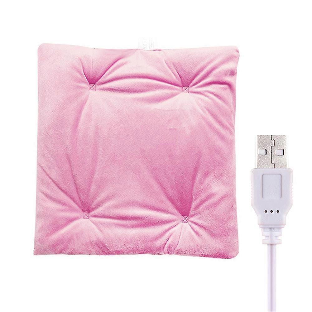 Heated Seat Cushion for Office Chair Portable USB Electric Heating Pad USB Charging for Warming Shoulder Neck Comfortable Relaxation Pad