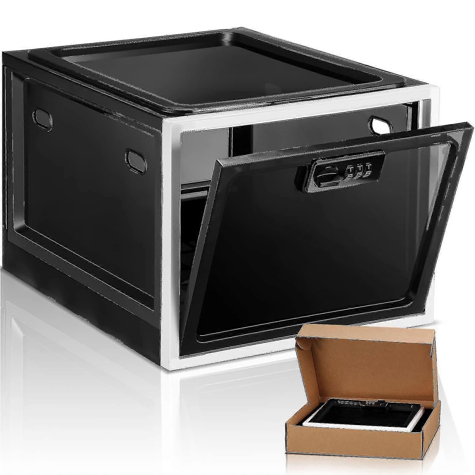 Lockable Box, Lockable Storage Box With Lock , Medicine Lock Box Compatible With Refrigerator Classification, Lock Box Compatible With Medicine, Food