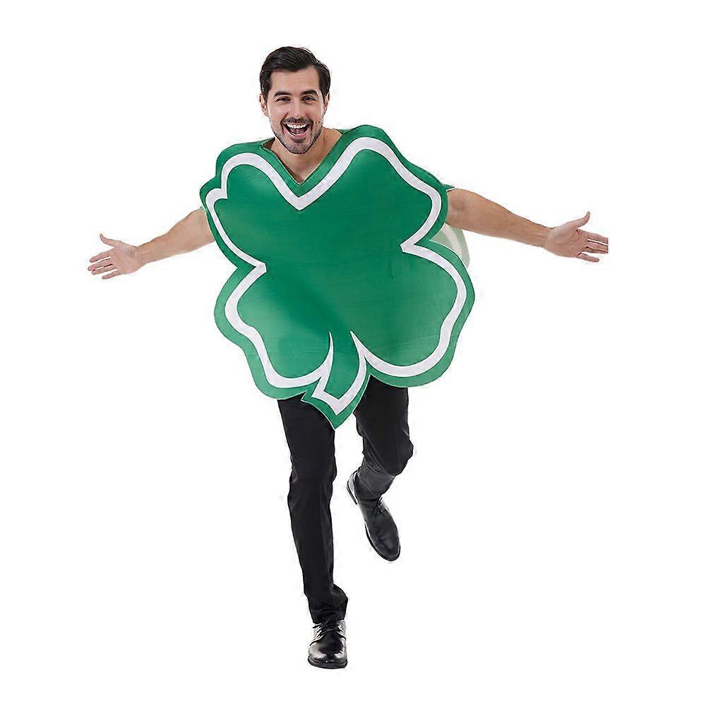 Saint-Patrick Lucky Clover Cosplay Combinaison Soirée Spectacle