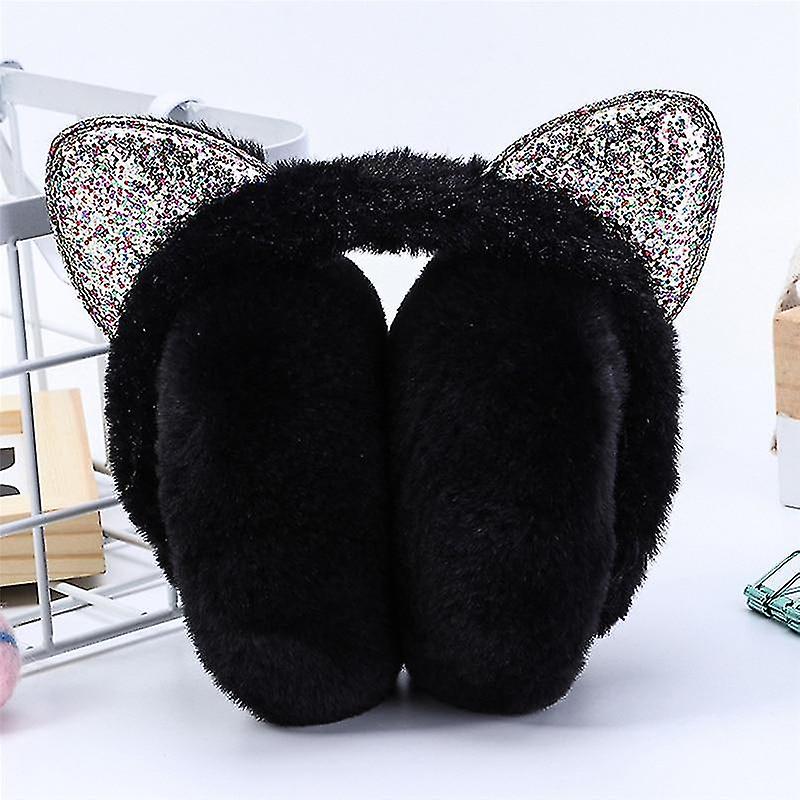 Invierno Cálido Lindo Faux Peludo Ormuffs