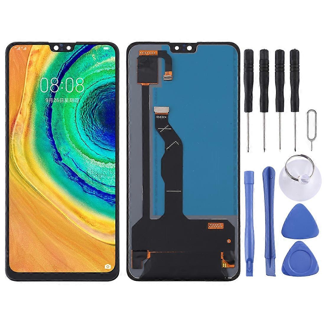 Écran LCD TFT pour Huawei Mate 30 avec numériseur Assemblage complet, ne prenant pas en charge l’identification par empreinte digitale