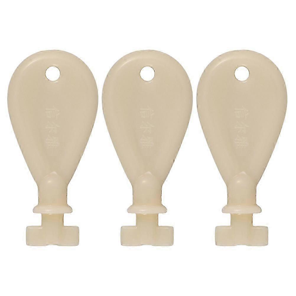 3Pcs Toilet Paper Dispenser Key Paper Towel Dispenser Key Replacement Roll Paper Dispenser Plastic Key