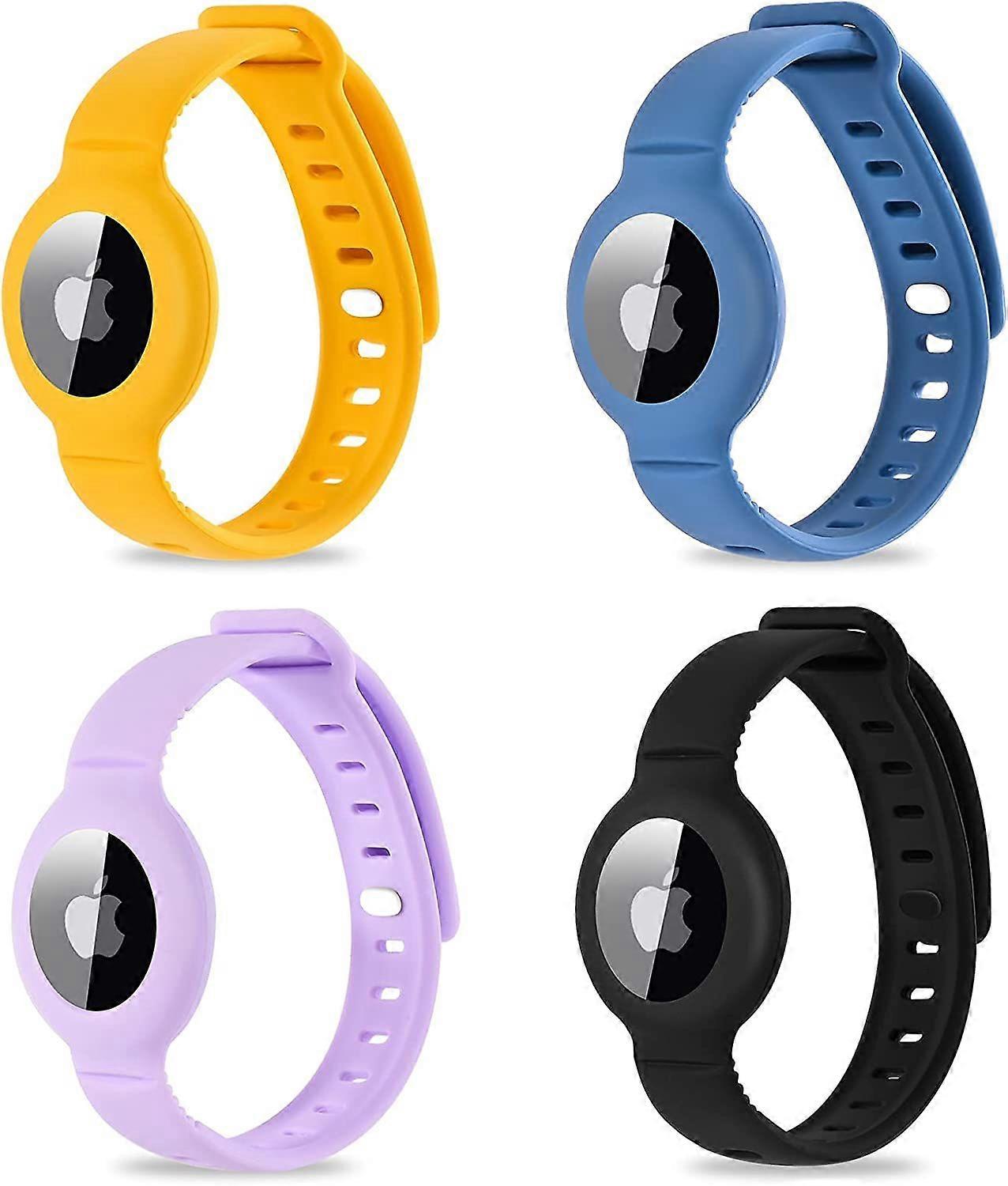 Heytea Airtag Watch Band Holder for Apple Air Tag Protective Airtag Holder Case Work with The Old an