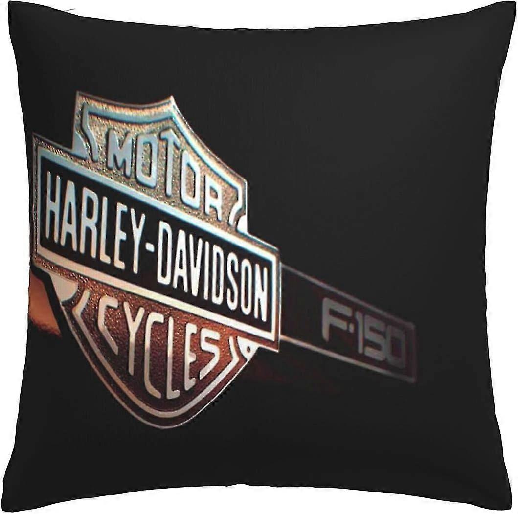 Ρίξτε καλύμματα μαξιλαριών Harley Davidson Ζεστό και μαλακό κάλυμμα μαξιλαριών για διακοσμητικές μαξιλαροθήκες στον καναπέ κρεβατιού Μαξιλάρι εξωτερικού χώρου