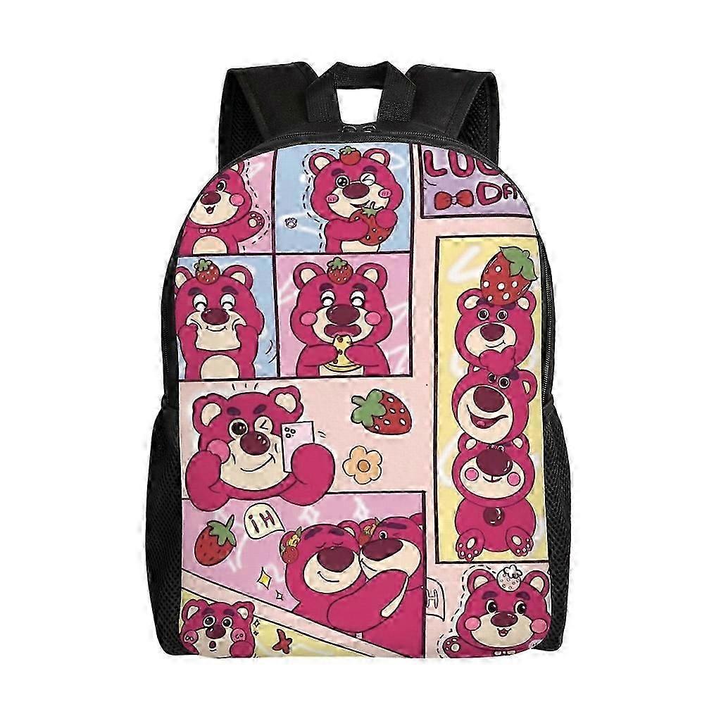 c4726 Lotso Lightweight Backpack Outdoor Travel Kids Large Capacity Printing Student Schoolbag Casual Shoulder Bag jjn4726