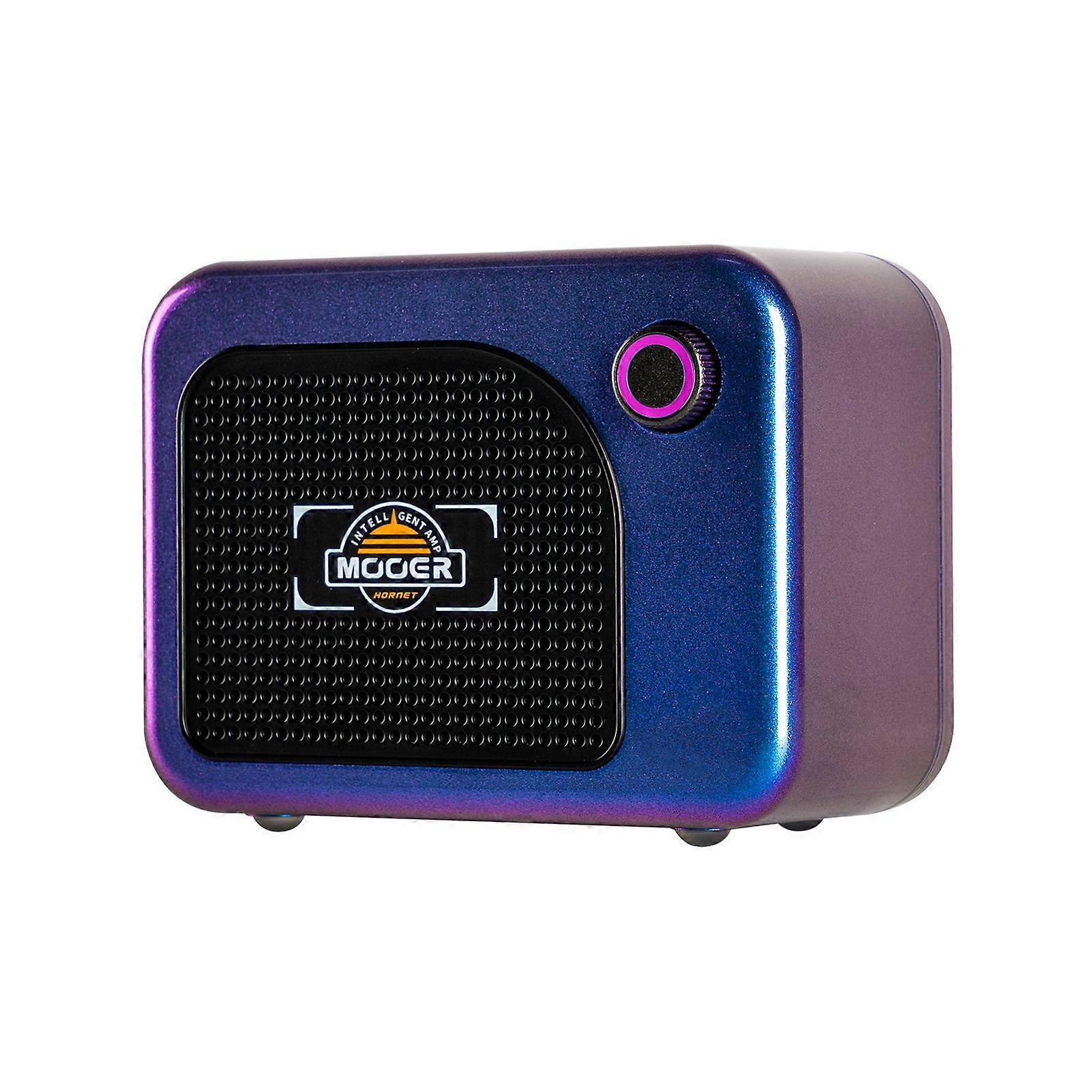 Mooer Mini Guitar Amp BT 5W Rechargeable Electric Guitar Amplifier 52 Speaker Simulations 49 Effect Types Dynamic Processing/Distortion/Overload/Modul