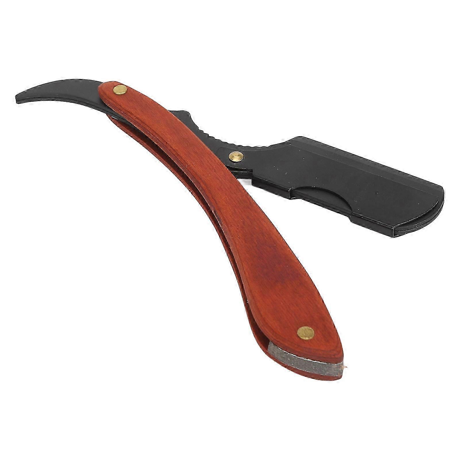 Ergonomic Vintage Alloy Beard Trimmer Holder for Men - Lightweight & Foldable