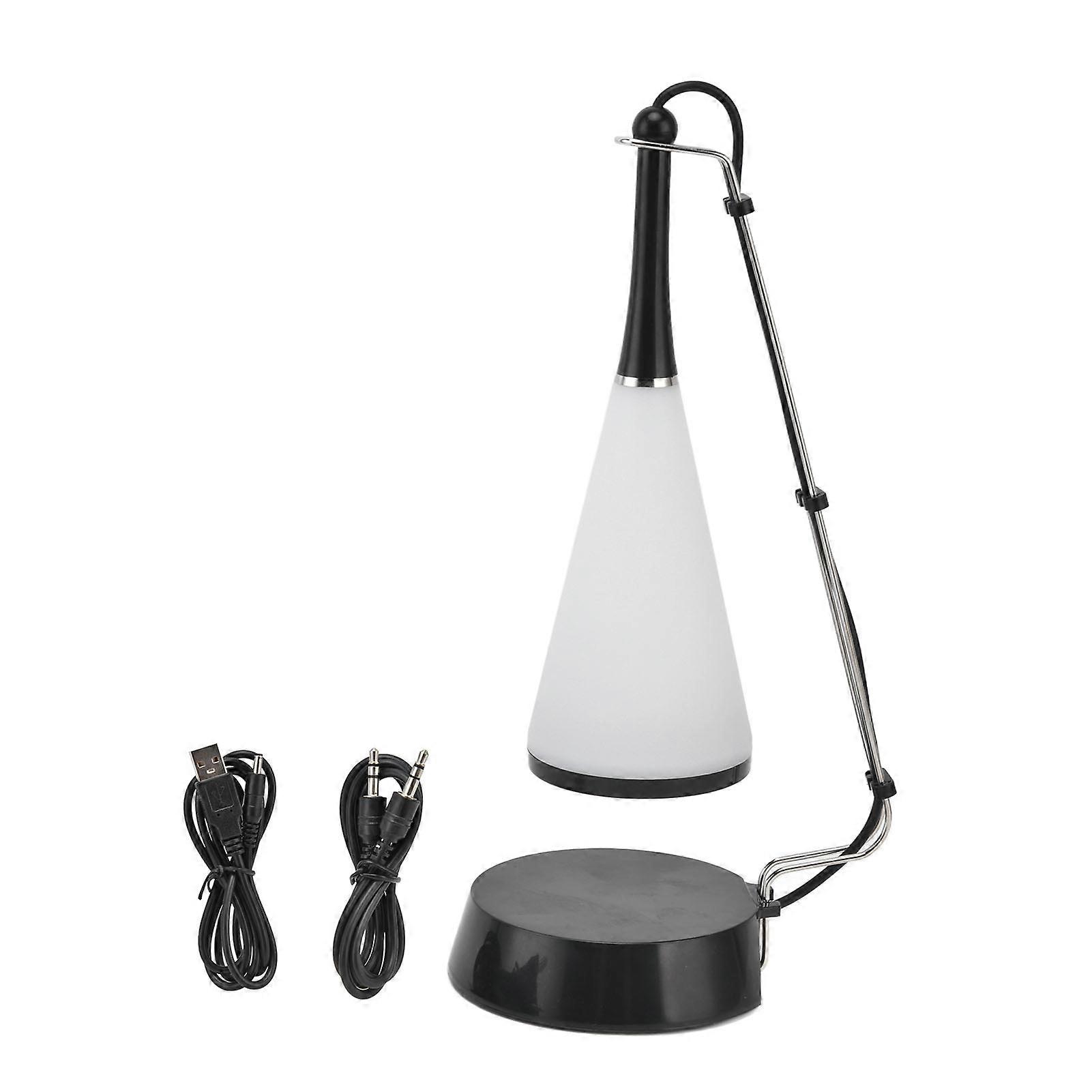 Speaker Table Lamp Wireless Touch Control Dimmable USB Rechargeable tooth Music Desk Light for Bedroom Study