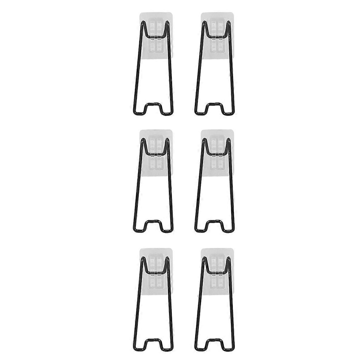 6 Pcs Picture Frame Bracket, Picture Frame Easel Bracket, Stainless Steel Picture Frame Bracket 5.12x2.17Inch