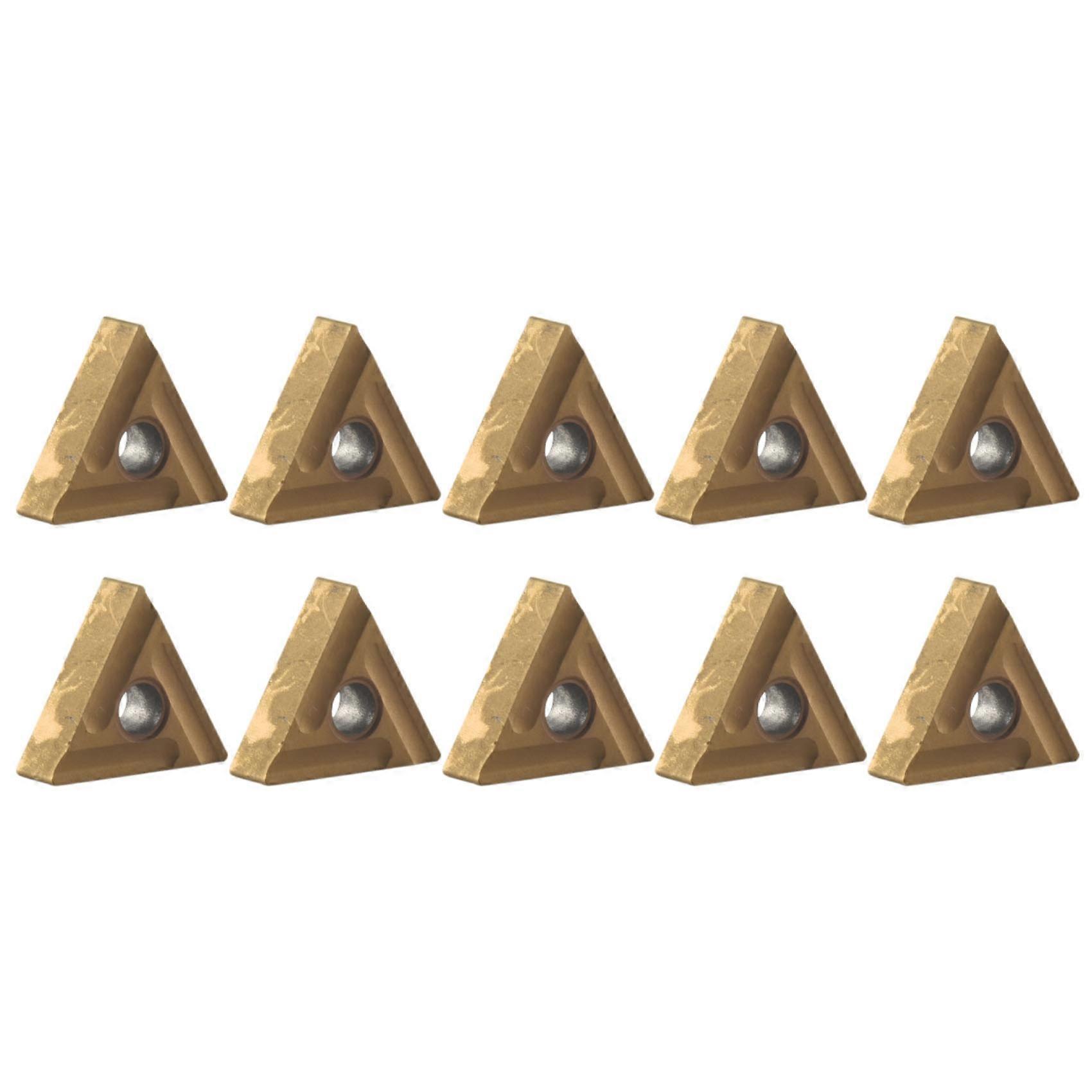 10Pcs TNMG160404 R UE6020 Outils de tournage externes TNMG 160404 Carbure