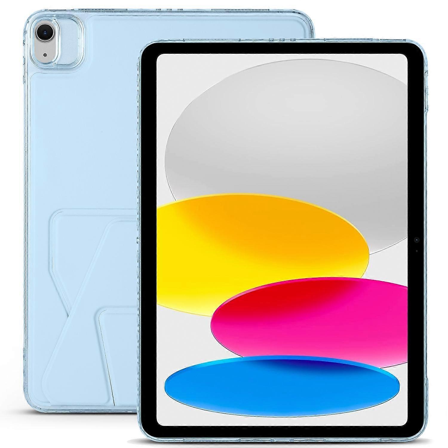 Folding Magnetic Holder Acrylic Leather Back Tablet Case