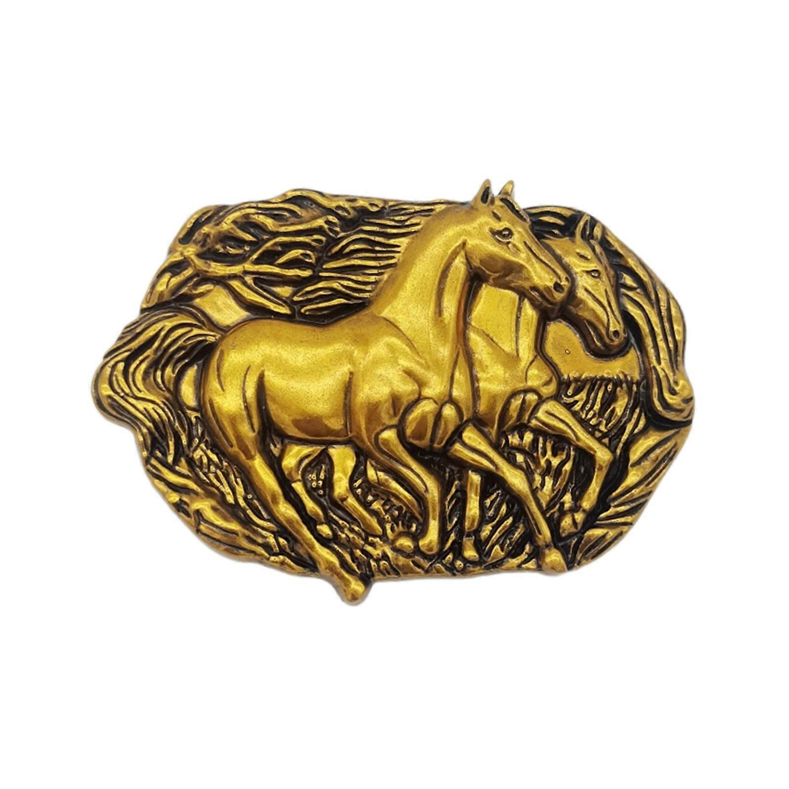 1pc/2PCS Delicate Waist Belt Replacements Buckle Multiple Functional Western Buckle for Customize Apparels Craft Tools Multicolor