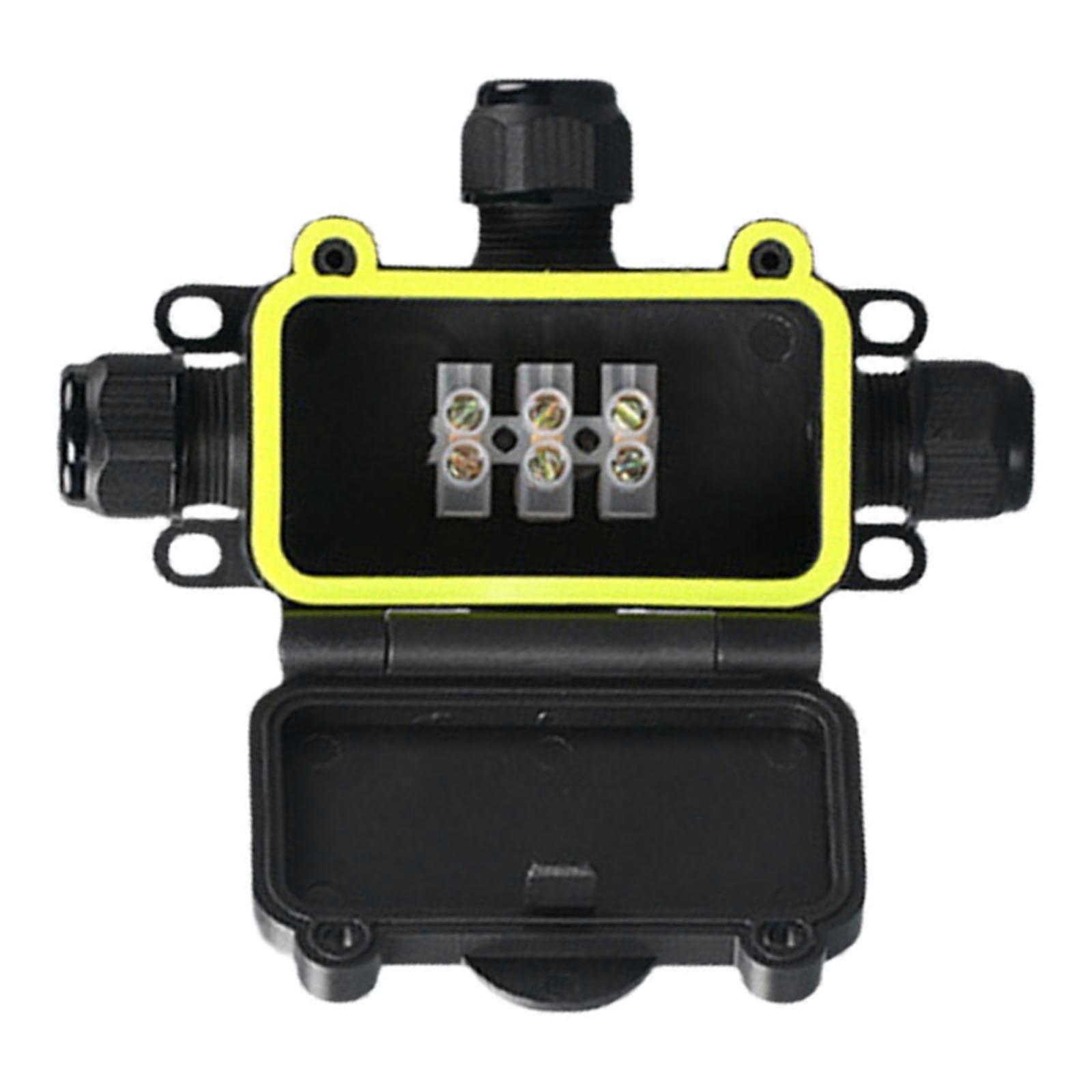 Multipurpose Outdoor Electrical PC Junction Box with Waterproof Designs Convenient for Secure 5 8mm Wire Connection
