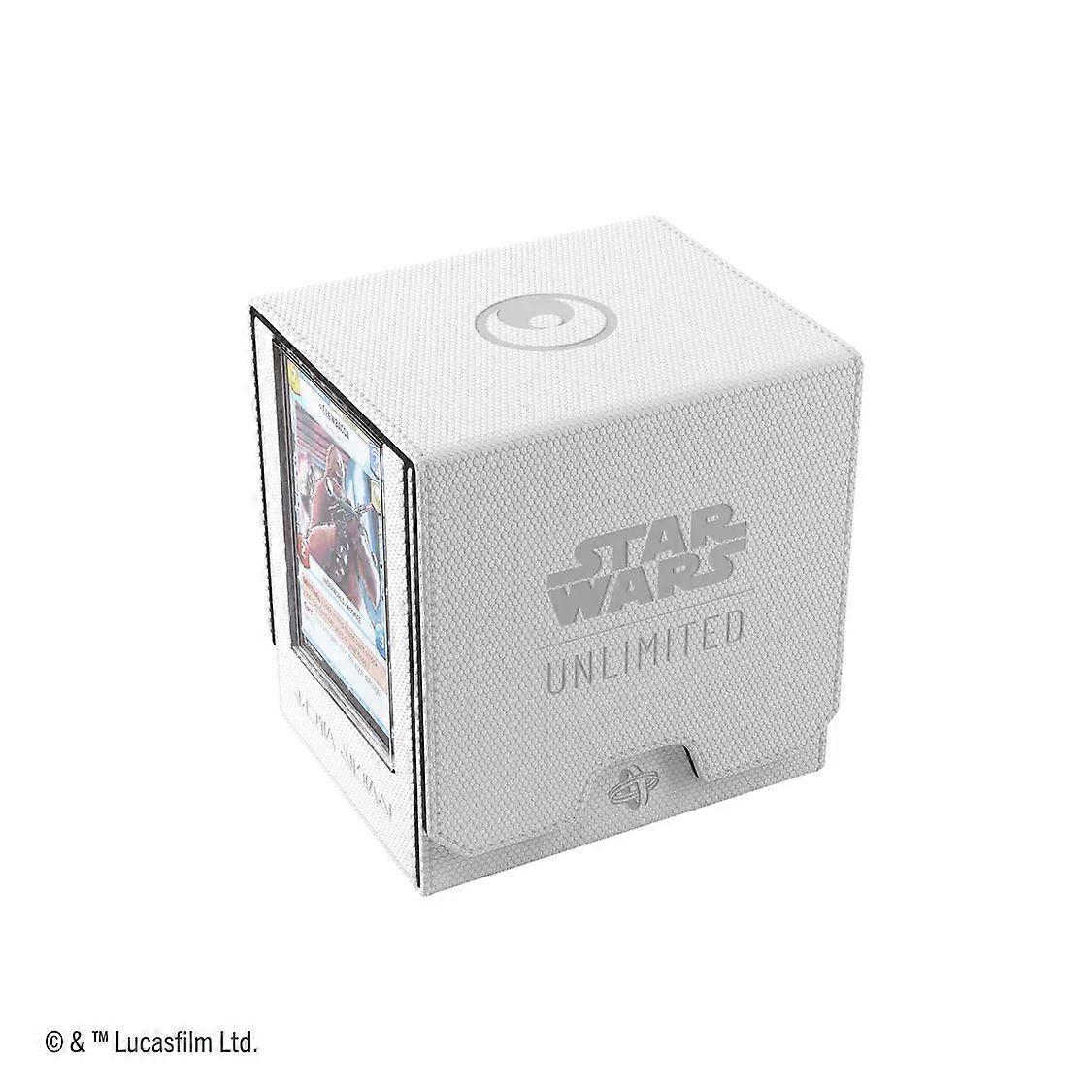 Gamegenic Star Wars Unlimited Twin Suns Deck Pod - White/Black