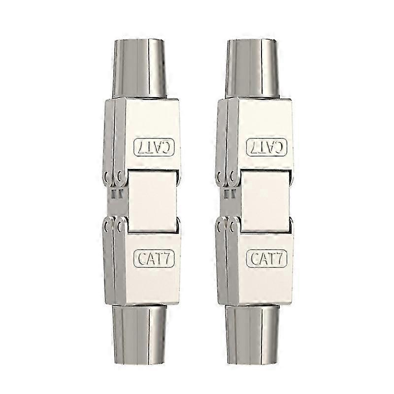 RJ45 Cat7 Cable Extender Junction Adapter Network Connection Full Shielded Edition