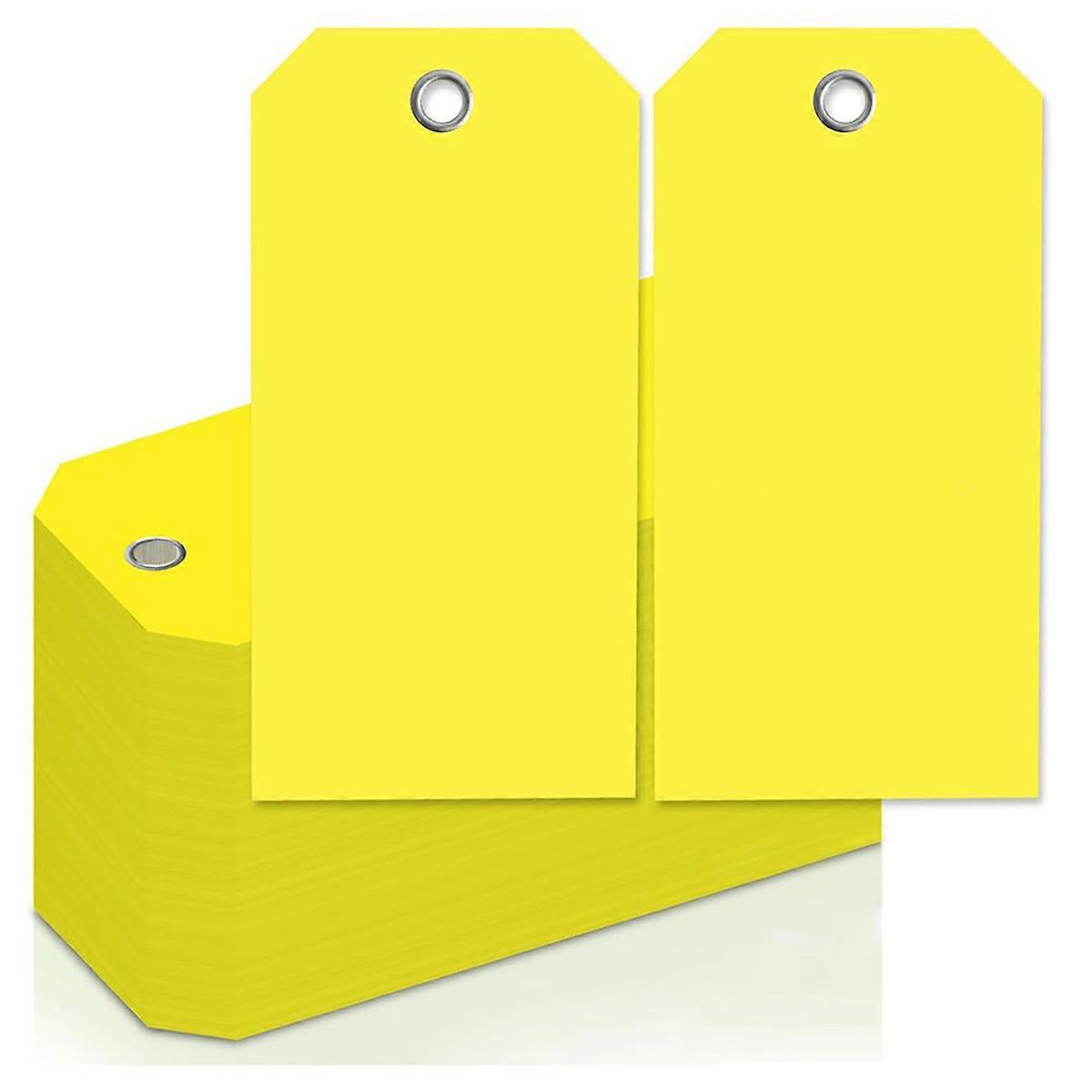 Neon Shipping Tags Blank Heavy Duty Hang Tags,B